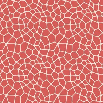 Abstract modern giraffe seamless pattern. Animals trendy background. Colorful Stock Illustration