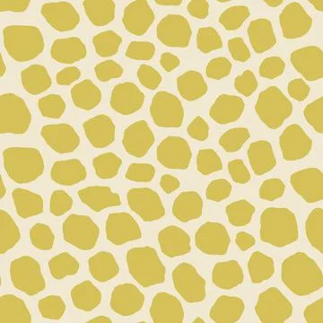 Abstract modern giraffe seamless pattern. Animals trendy background. Colorful Stock Illustration