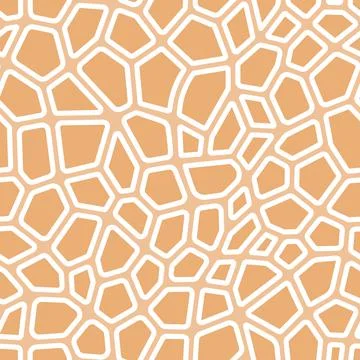 Abstract modern giraffe seamless pattern. Animals trendy background. Colorful Stock Illustration