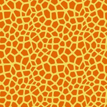 Abstract modern giraffe seamless pattern. Animals trendy background. Colorful Stock Illustration
