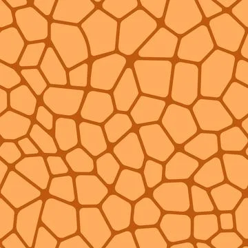 Abstract modern giraffe seamless pattern. Animals trendy background. Colorful Stock Illustration