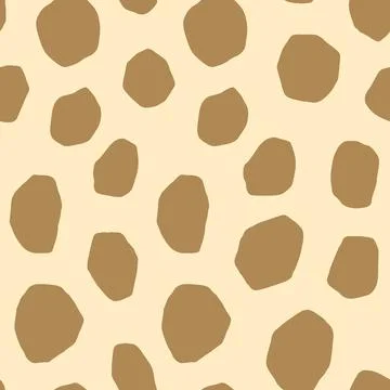 Abstract modern giraffe seamless pattern. Animals trendy background. Colorful Stock Illustration