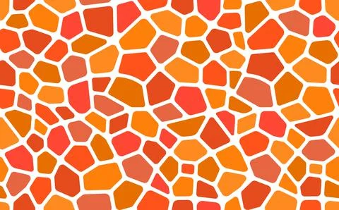 Abstract modern giraffe seamless pattern. Animals trendy background. Colorful Stock Illustration