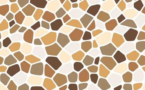 Abstract modern giraffe seamless pattern. Animals trendy background. Colorful Stock Illustration
