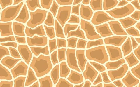 Abstract modern giraffe seamless pattern. Animals trendy background. Colorful Stock Illustration