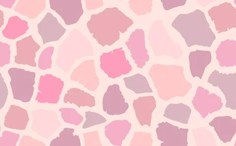 Abstract modern giraffe seamless pattern. Animals trendy background. Colorful Stock Illustration