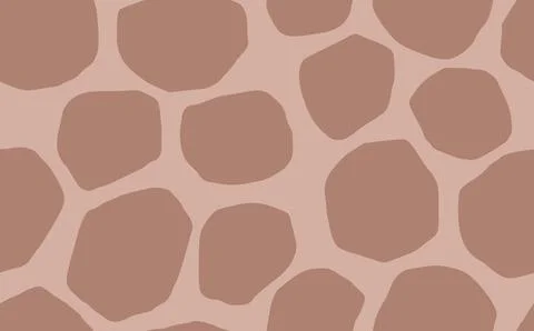 Abstract modern giraffe seamless pattern. Animals trendy background. Colorful Stock Illustration