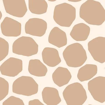 Abstract modern giraffe seamless pattern. Animals trendy background. Colorful Stock Illustration
