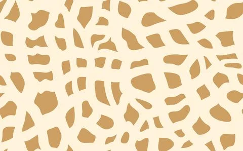 Abstract modern giraffe seamless pattern. Animals trendy background. Colorful Stock Illustration