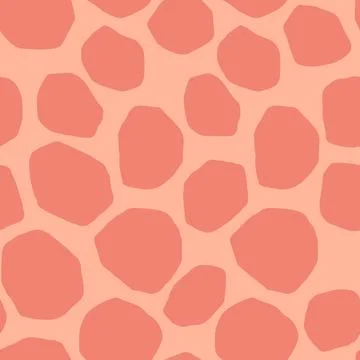 Abstract modern giraffe seamless pattern. Animals trendy background. Colorful 스톡 일러스트