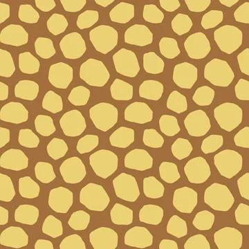 Abstract modern giraffe seamless pattern. Animals trendy background. Colorful Stock Illustration