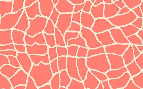 Abstract modern giraffe seamless pattern. Animals trendy background. Colorful 스톡 일러스트