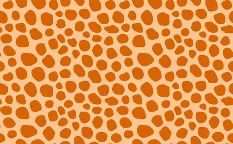 Abstract modern giraffe seamless pattern. Animals trendy background. Colorful Stock Illustration