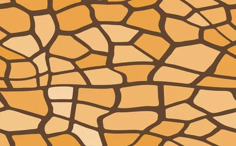 Abstract modern giraffe seamless pattern. Animals trendy background. Colorful Stock Illustration