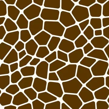 Abstract modern giraffe seamless pattern. Animals trendy background. Colorful Stock Illustration