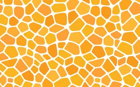 Abstract modern giraffe seamless pattern. Animals trendy background. Colorful Stock Illustration