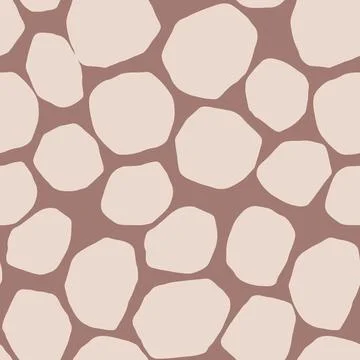 Abstract modern giraffe seamless pattern. Animals trendy background. Colorful Stock Illustration