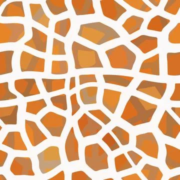 Abstract modern giraffe seamless pattern. Animals trendy background. Colorful 스톡 일러스트