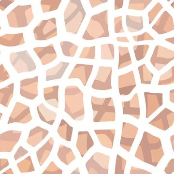 Abstract modern giraffe seamless pattern. Animals trendy background. Colorful Stockillustratie