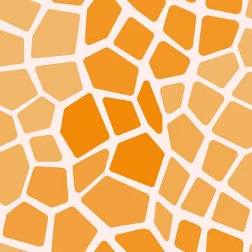 Abstract modern giraffe seamless pattern. Animals trendy background. Colorful Stock Illustration