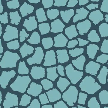Abstract modern giraffe seamless pattern. Animals trendy background. Brown Stock Illustration
