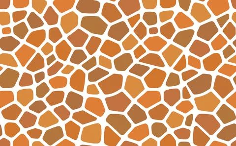 Abstract modern giraffe seamless pattern. Animals trendy background. Colorful Stock Illustration