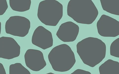 Abstract modern giraffe seamless pattern. Animals trendy background. Colorful Stock Illustration