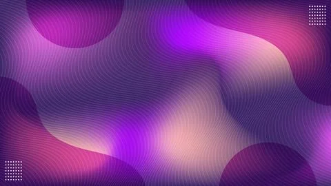 Abstract Modern Gradient and Lines Purple Blue and White Banner Background .. Illustrazione stock