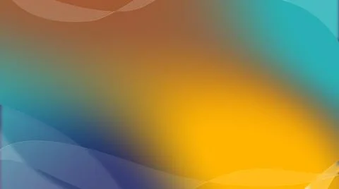 Abstract modern gradient background with soft flowing curves Stock Illustration