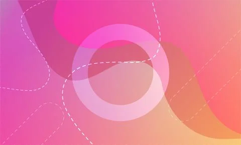 Abstract modern gradient colors dynamic shapes with wave flow background 스톡 일러스트