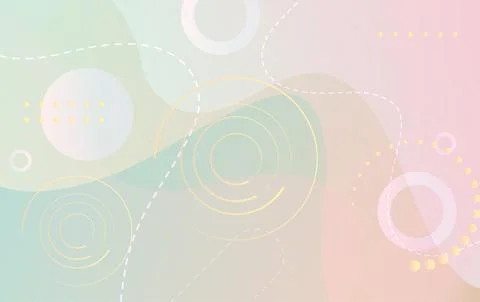 Abstract modern gradient colors dynamic shapes with wave flow background 스톡 일러스트