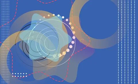 Abstract modern gradient colors dynamic shapes with wave flow background 스톡 일러스트