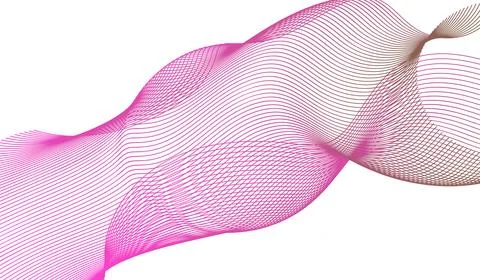 Abstract modern gradient colors dynamic shapes with wave flow background Stockillustratie