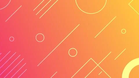 Abstract modern gradient flowing geometric pattern background. Minimal color  Stock Illustration