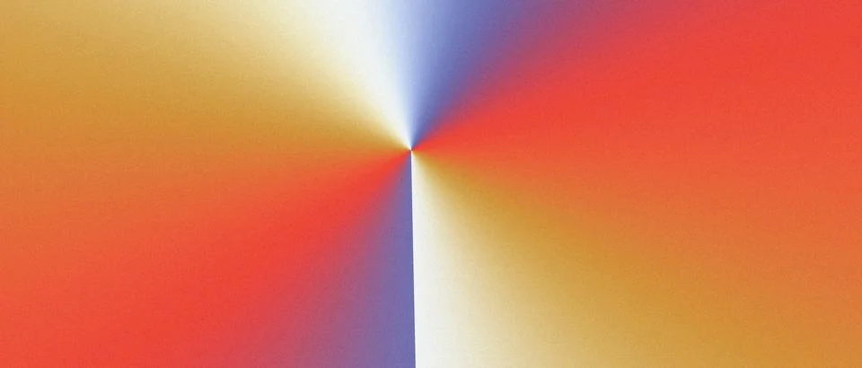 Abstract Modern Grainy Conical Gradient Background Stock Illustration
