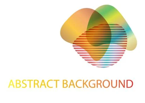 Abstract modern graphic elements. Dynamical colored forms . Gradient abstract Stock Illustration