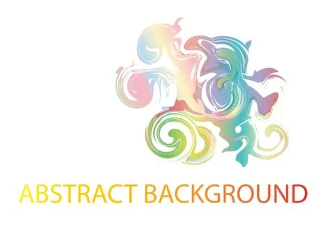 Abstract modern graphic elements. Dynamical colored forms . Gradient abstract Stock Illustration