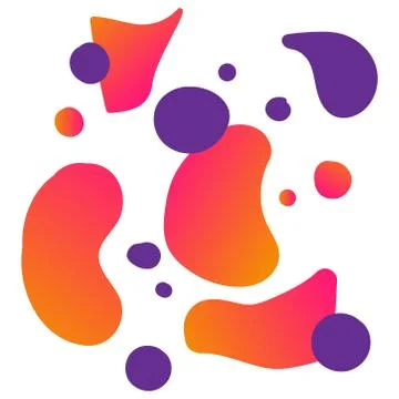 Abstract modern graphic elements Stock Illustration