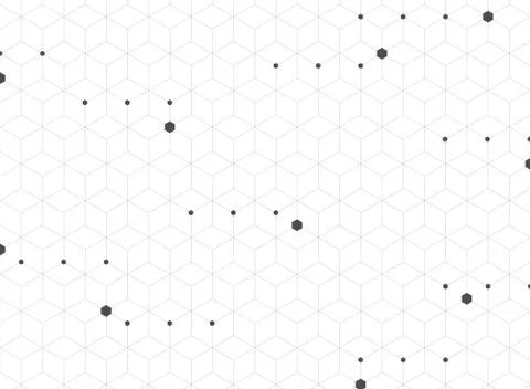 Abstract of modern gray pentagon pattern geometric background. Stock-Illustration