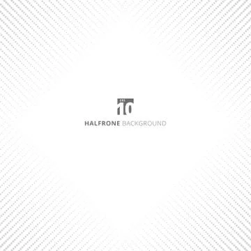 Abstract modern gray square pattern texture halftone on white background with Stock Illustration