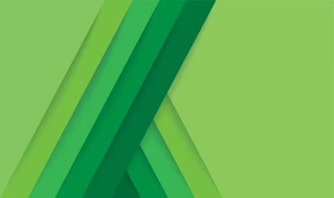 Abstract modern green lines background Stock Illustration