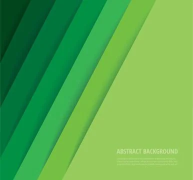 Abstract modern green lines background vector Stock Illustration
