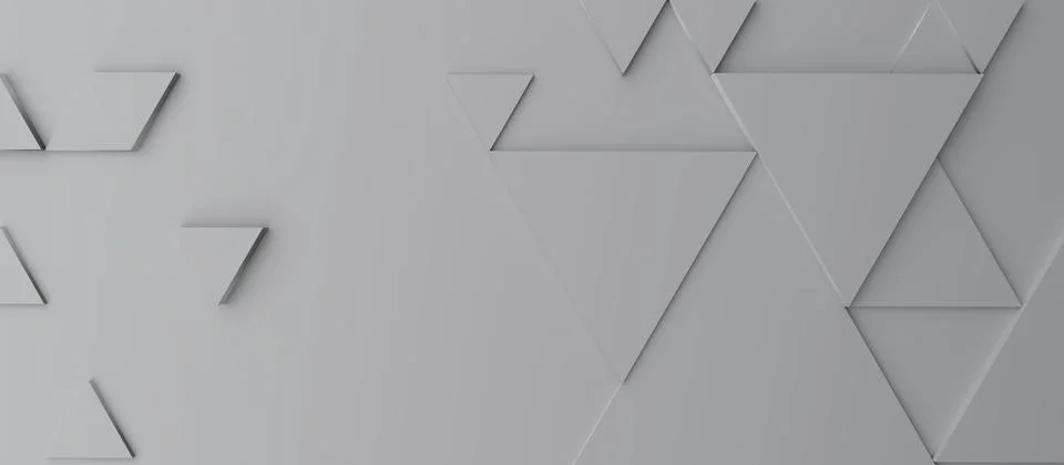 Abstract modern grey triangle background, 3d rendering, color of the year 2021 스톡 일러스트