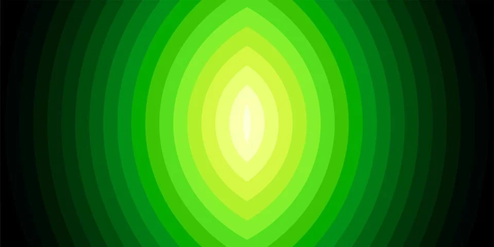 Abstract modern leaf line wave background. Green line dynamic design template. Stock Illustration