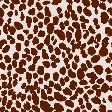 Abstract modern leopard seamless pattern. Animals trendy background. Beige Illustrazione stock