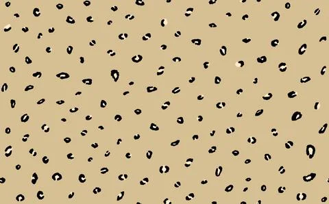 Abstract modern leopard seamless pattern. Animals trendy background. Beige and 스톡 일러스트