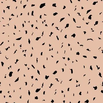 Abstract modern leopard seamless pattern. Animals trendy background. Beige and Illustrazione stock