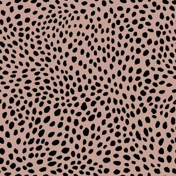Abstract modern leopard seamless pattern. Animals trendy background. Beige and Illustrazione stock