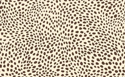 Abstract modern leopard seamless pattern. Animals trendy background. Beige and Illustrazione stock