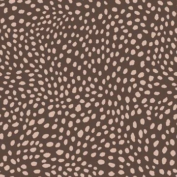 Abstract modern leopard seamless pattern. Animals trendy background. Orange Stock Illustration